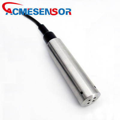 Sensore buono sommergibile 4-20ma RS485 0-10V di profondità del sensore livellato del fule del sensore di livello dell'acqua del carro armato della gamma di misura lunga di AcmeSensor
